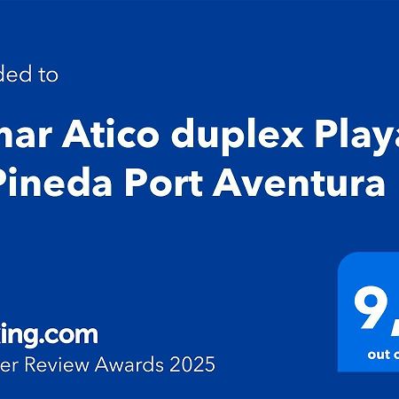 Aimar Atico Duplex Playa La Pineda Port Aventura Apartman Kültér fotó