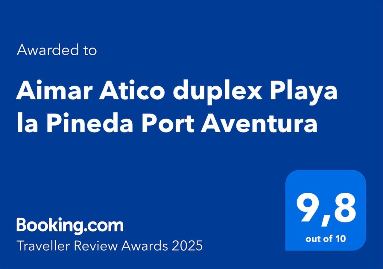 Aimar Atico Duplex Playa La Pineda Port Aventura Apartman Kültér fotó